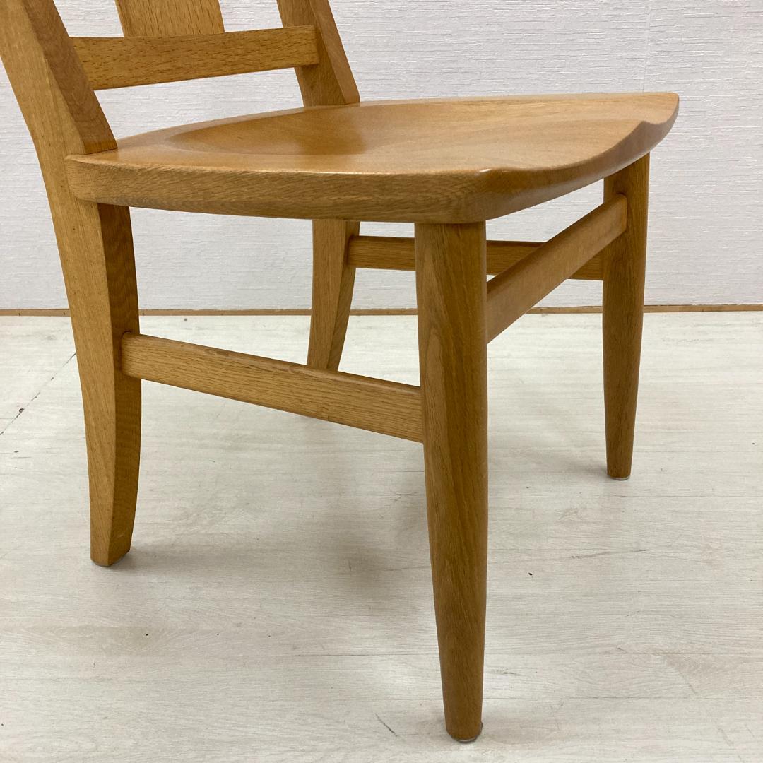 【柏木工】ナラ無垢材　ダイニングチェア 椅子　楢材