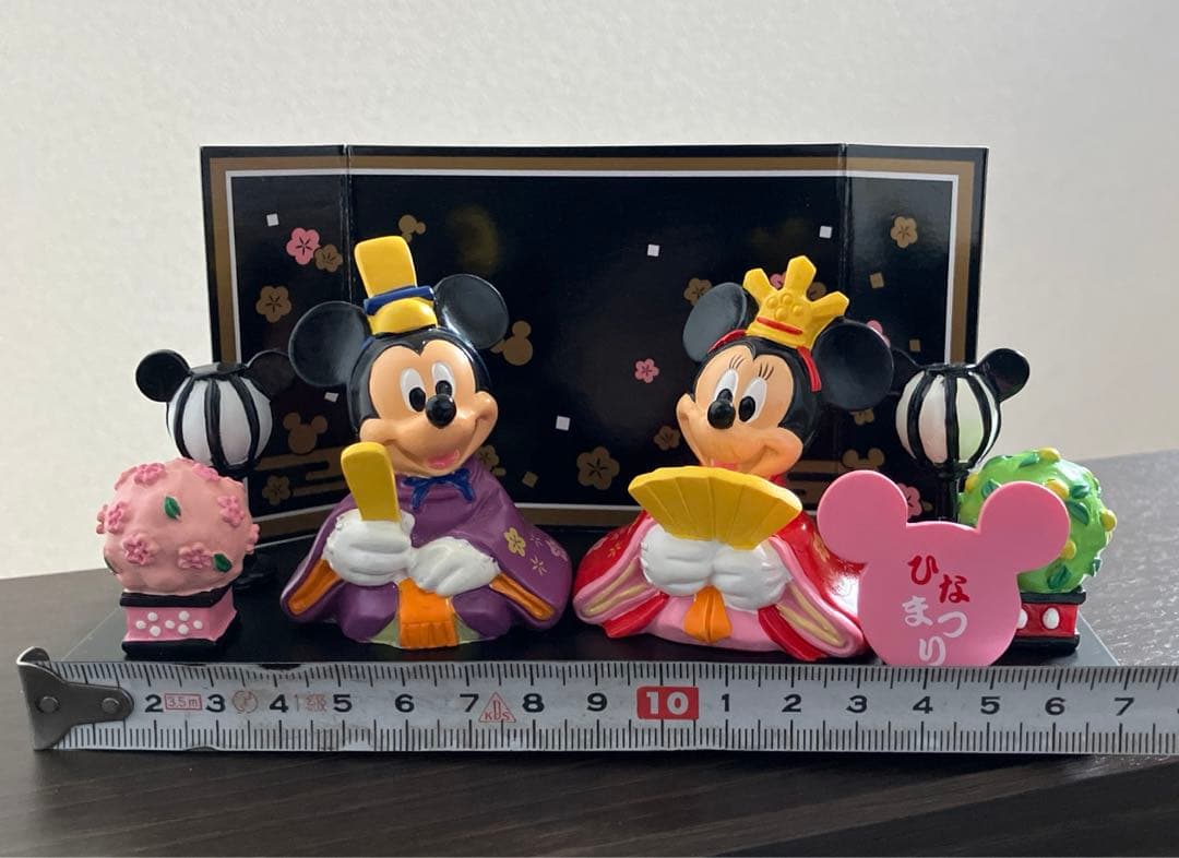 ディズニー　ベルメゾン　ひな祭り　雛人形　ミッキー ミニー