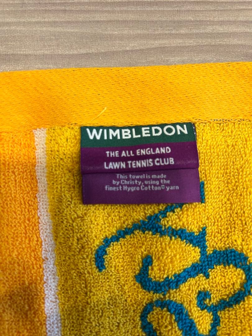 【公式】WIMBLEDON 2021 Championships タオル