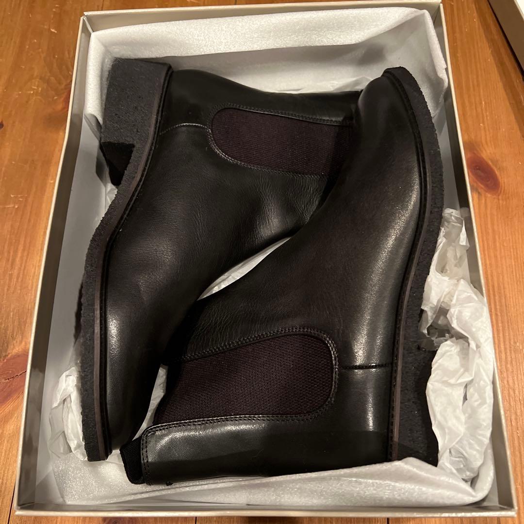 MARGARET HOWELL idea/サイドゴアブーツ/size23/黒