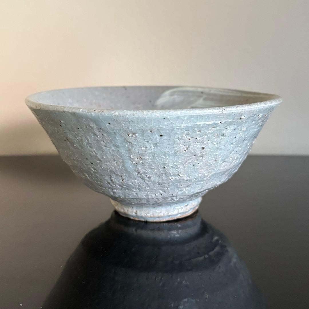 池順鐸作 韓国人間文化財 高麗陶窯 共箱・共布・栞付き 1客