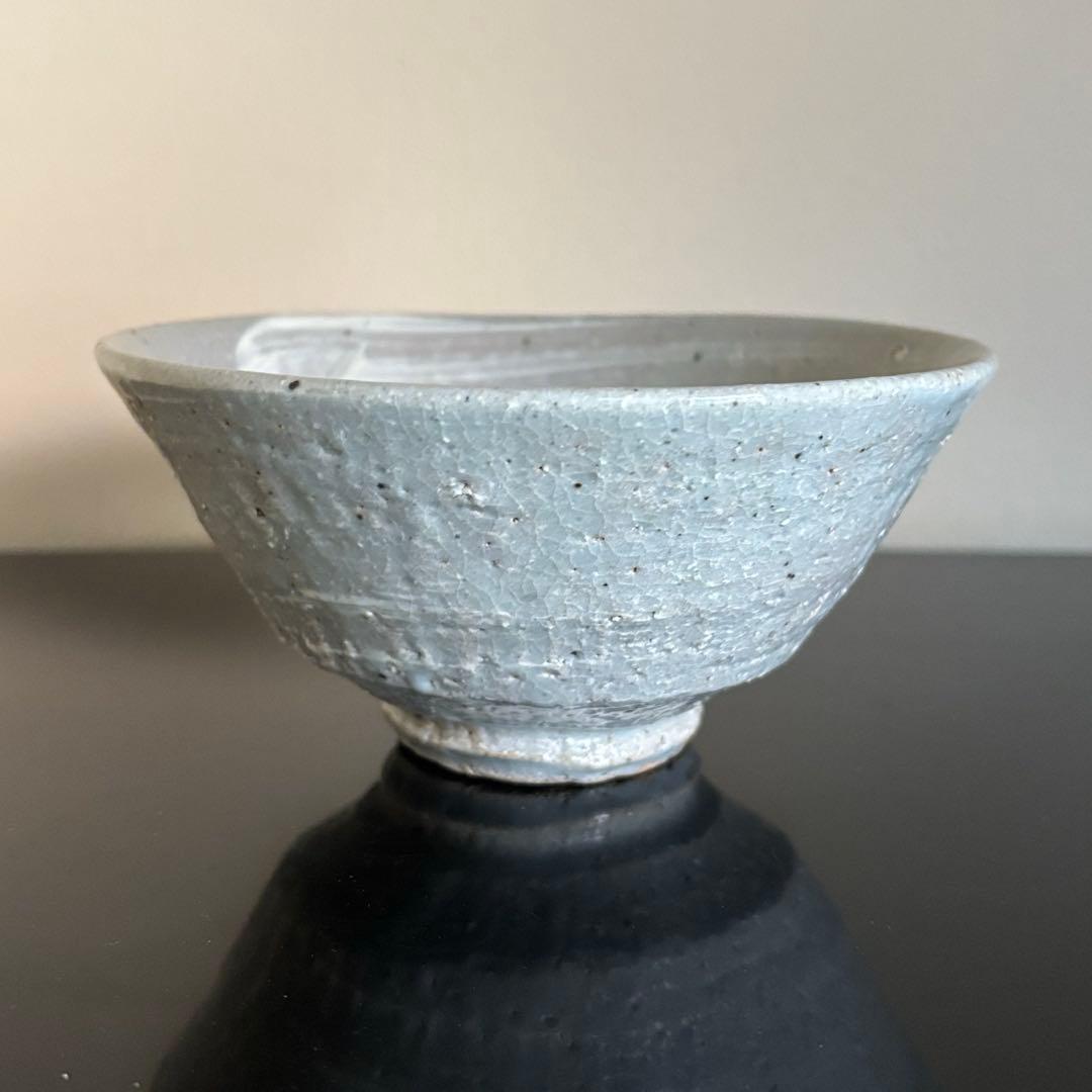 池順鐸作 韓国人間文化財 高麗陶窯 共箱・共布・栞付き 1客