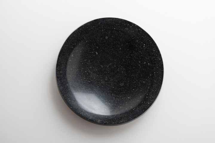 会津磐梯石皿 丸皿