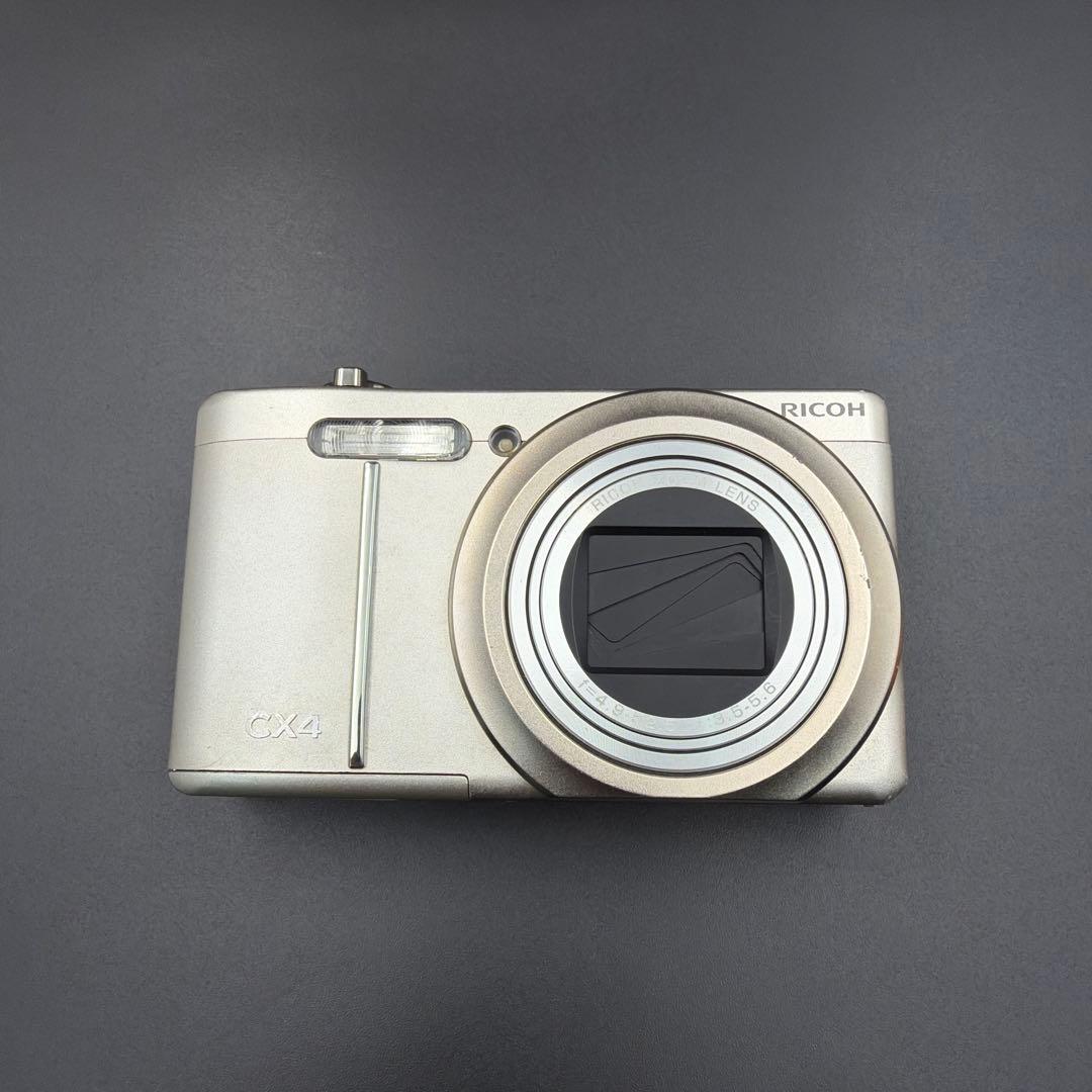 RICOH CX4 ゴールド コンパクトデジタルカメラ