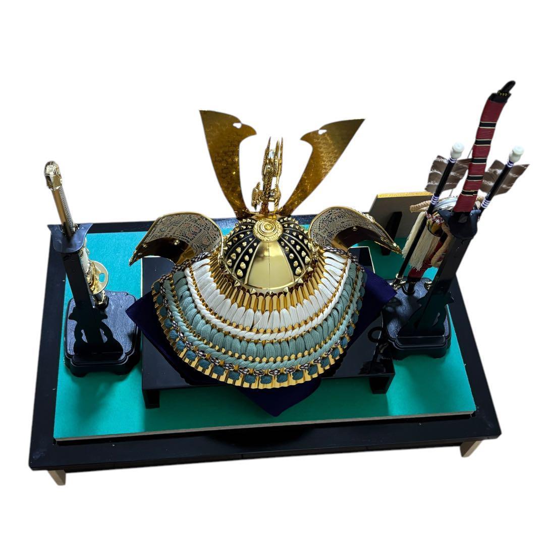 新品未使用　御兜飾り　13号　恵月人形本舗　五月人形　初節句　子供の日