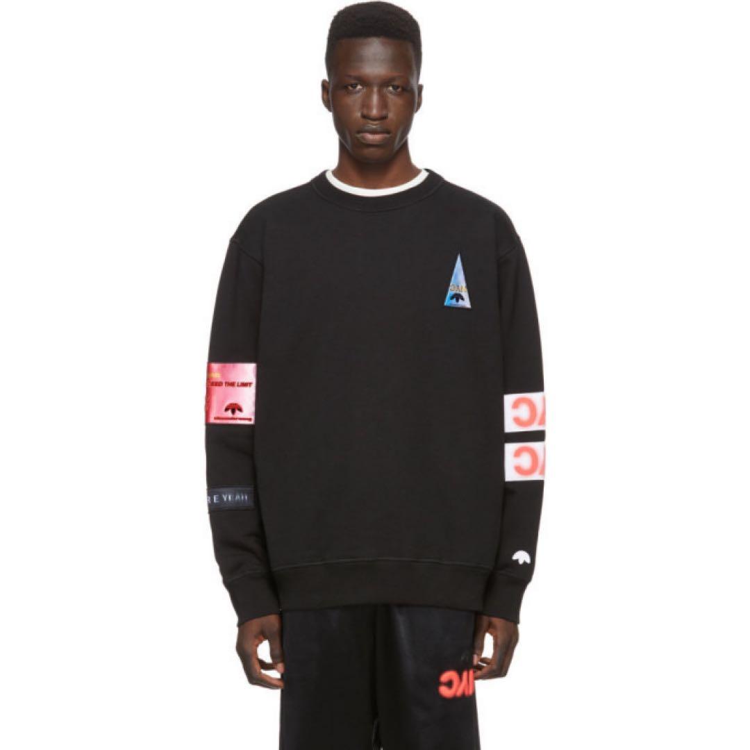 Adidas×AlexanderWangコラボ　ブラックスウェット　箱付き