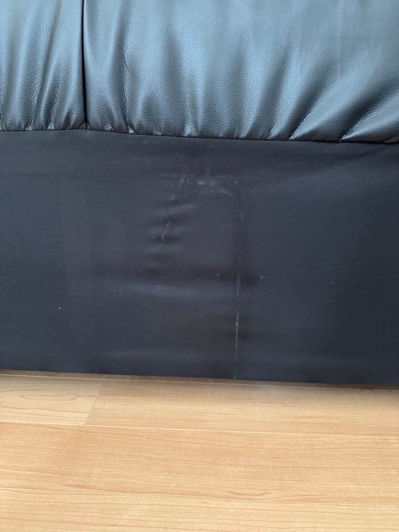 ベッドフレーム 黒 ダブル