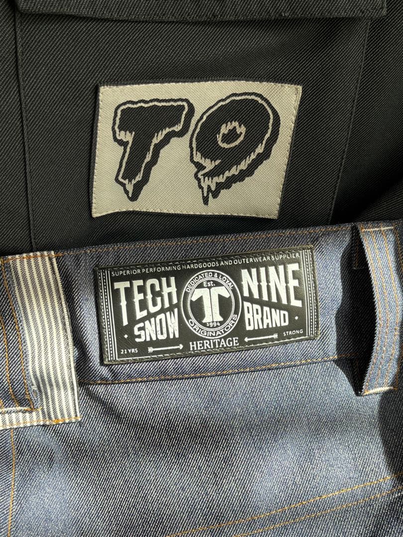 スノーボードウェアTECH NINE スノーボードウェア ブラック/グレー