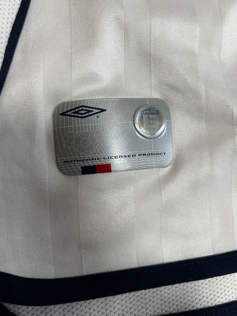 Umbro イングランド代表 ベッカム 7番 長袖　ユニフォーム XL