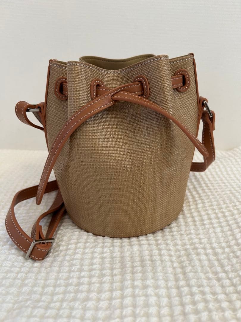 VASIC トゥモローランド別注クラブミニラフィア　かごバッグ