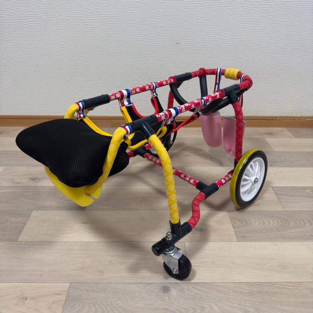 そのまま寝れる 犬の車椅子 柴犬用 車椅子 歩行サポート 四輪車