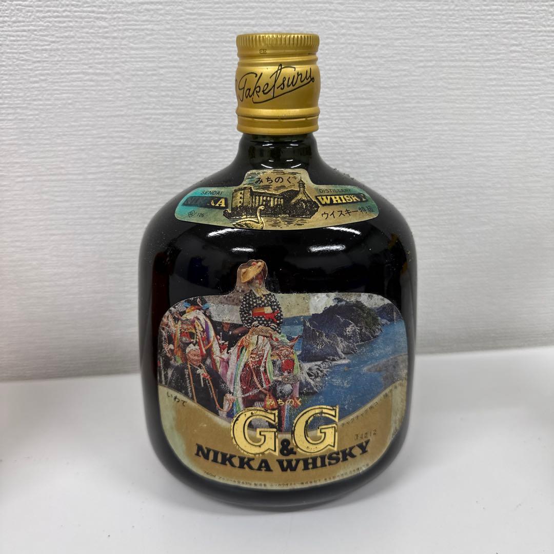 ニッカウイスキーG&Gボトルカバー付き