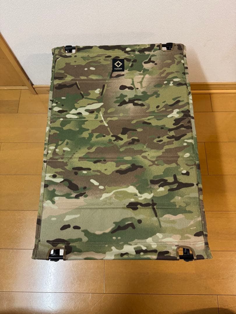 ヘリノックス　タクティカルテーブル　マルチチカム　カモ