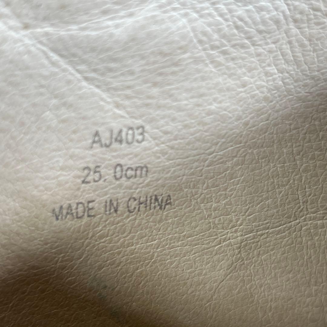 ISSEY MIYAKE ロングブーツ　本革　デザイナーズ　25cm AJ403