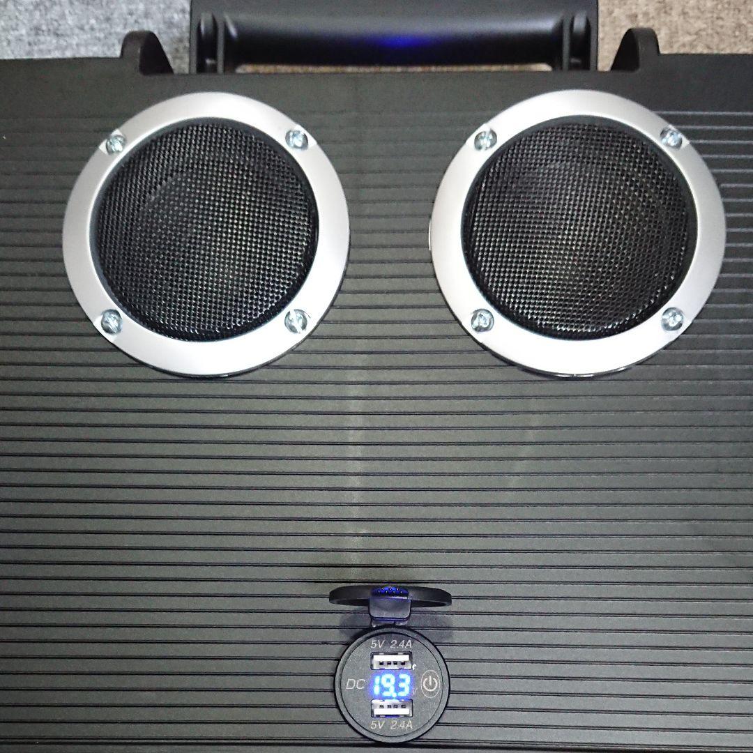 自作★マキタバッテリー使用ブルートゥース(Bluetooth)モバイルスピーカー