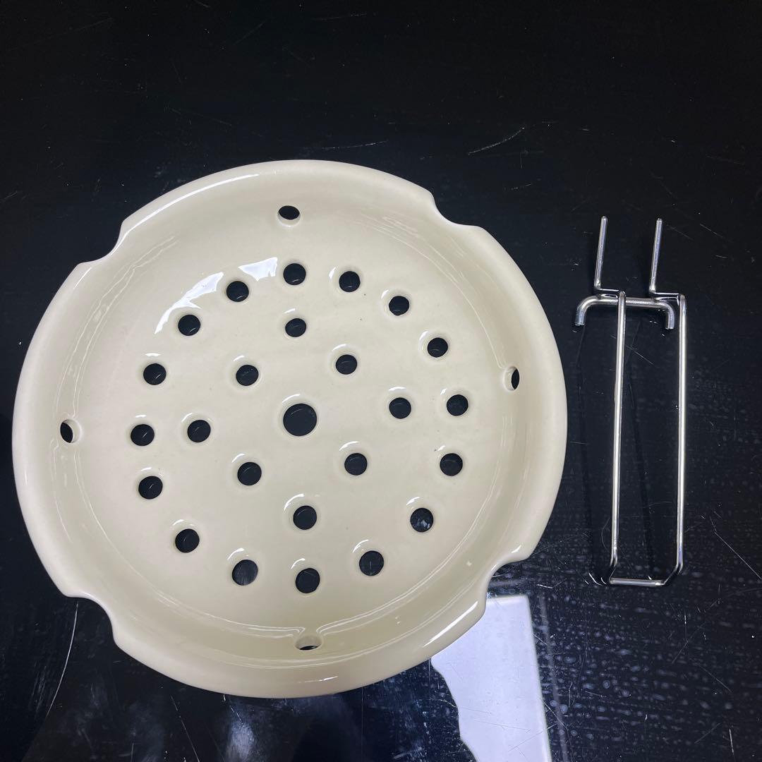 長谷園　土鍋　ビストロ蒸し鍋 アメ 大