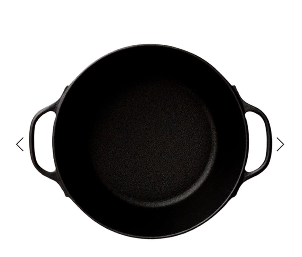 【未使用】OIGEN 及源 鋳鉄製 両手鍋 20cm