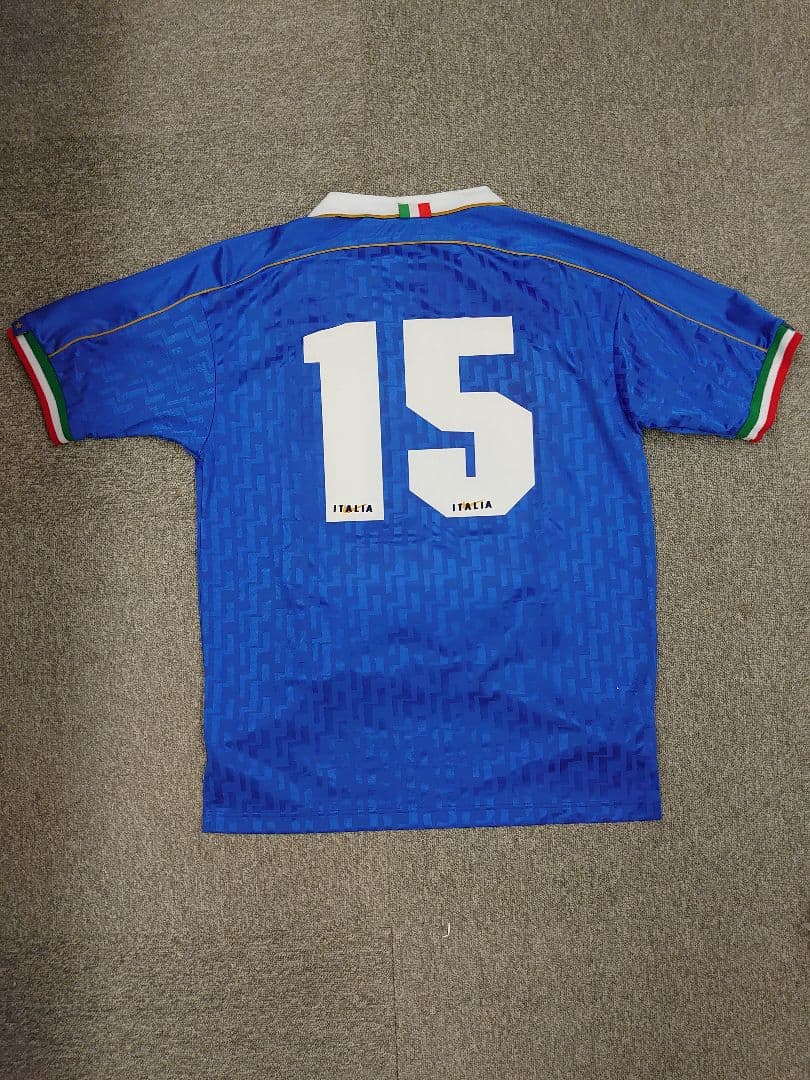 95 イタリア ホーム 半袖 No.15 ロベルト バッジョ ユニフォーム