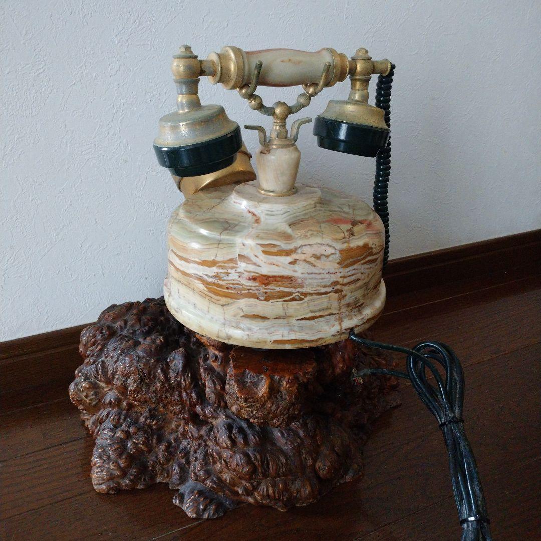 大特価‼️ 最終値下げ‼️ 大理石製‼️ 電話機‼️