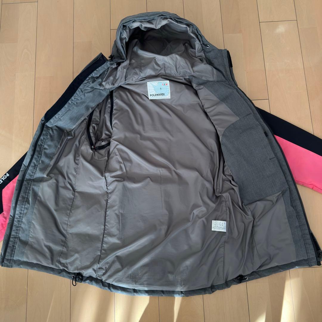 ポールワーズ　スノーボードウェア　ダウンベスト