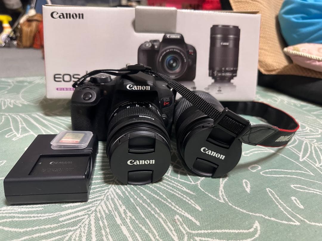 Canon EOS Kiss X9i 本体 レンズ2本付き
