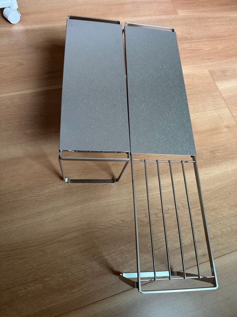 丈夫なステンレスラック2個組