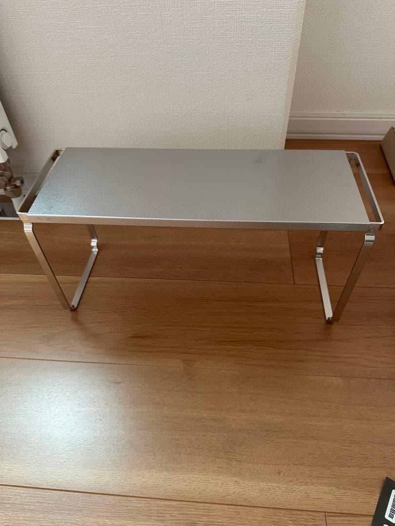 丈夫なステンレスラック2個組