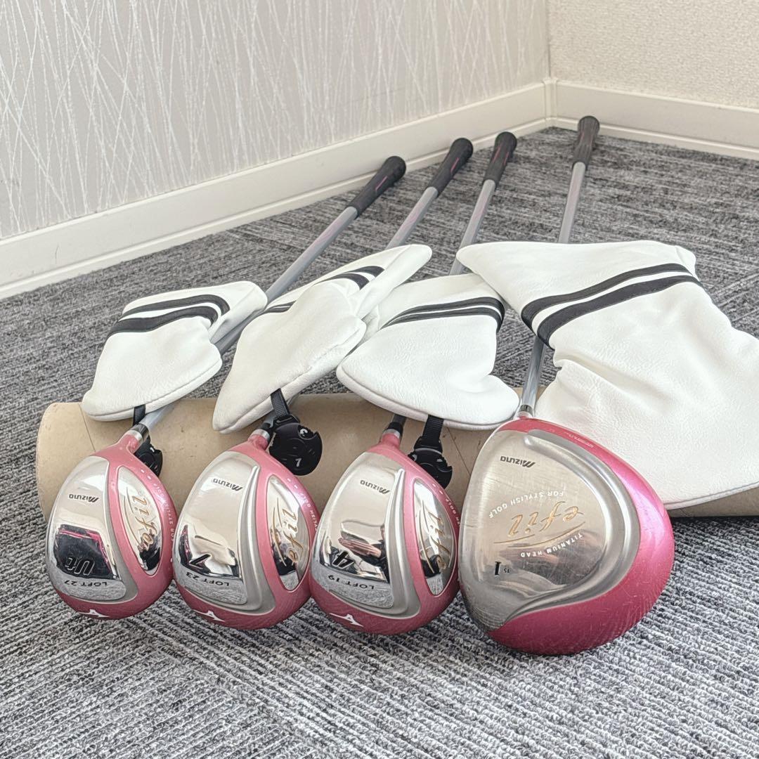 超豪華❗️ミズノ/ efil 初心者 レディース ゴルフ クラブフレセット
