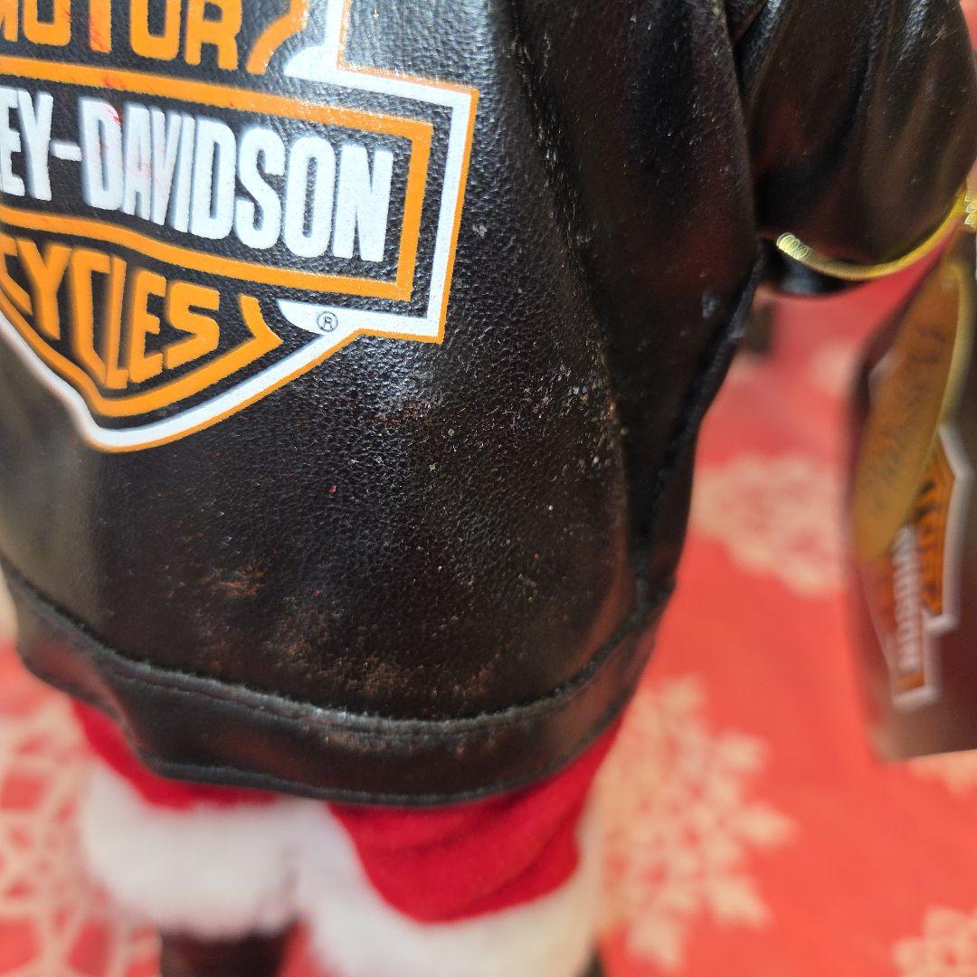 ハーレーダビッドソン サンタクロース 置物