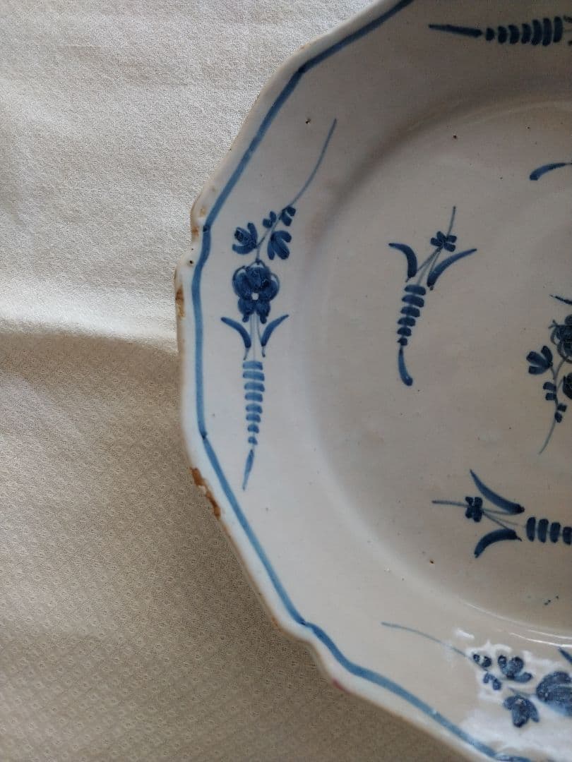 フランスアンティークプレート C ムスティエ　希少