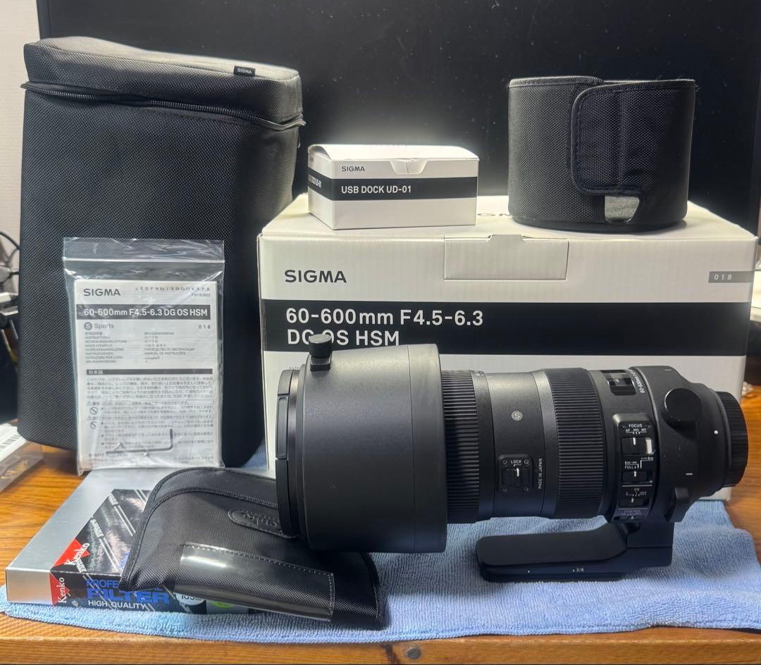 SIGMA 60-600mm F4.5-6.3 DG OS HSM おまけ付き