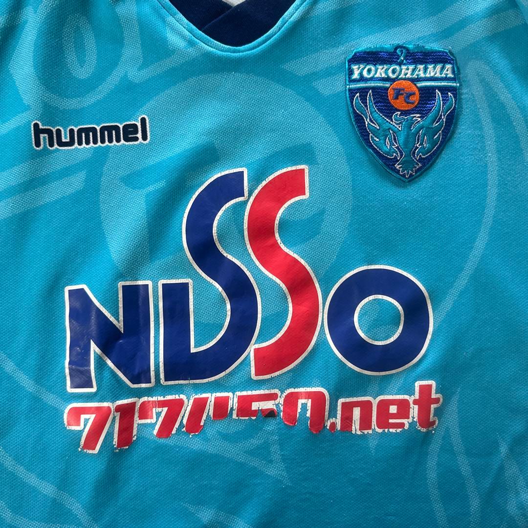 真贋不明　山口素弘　サイン入り　支給品　ユニフォーム　M 横浜FC