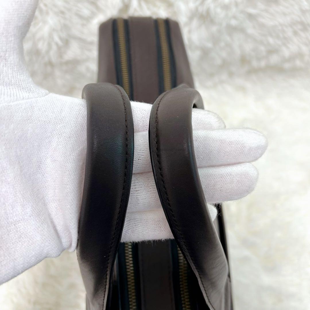 【極美品】トゥミ ビジネスバッグ ブリーフケース オールレザー 2way 2層式