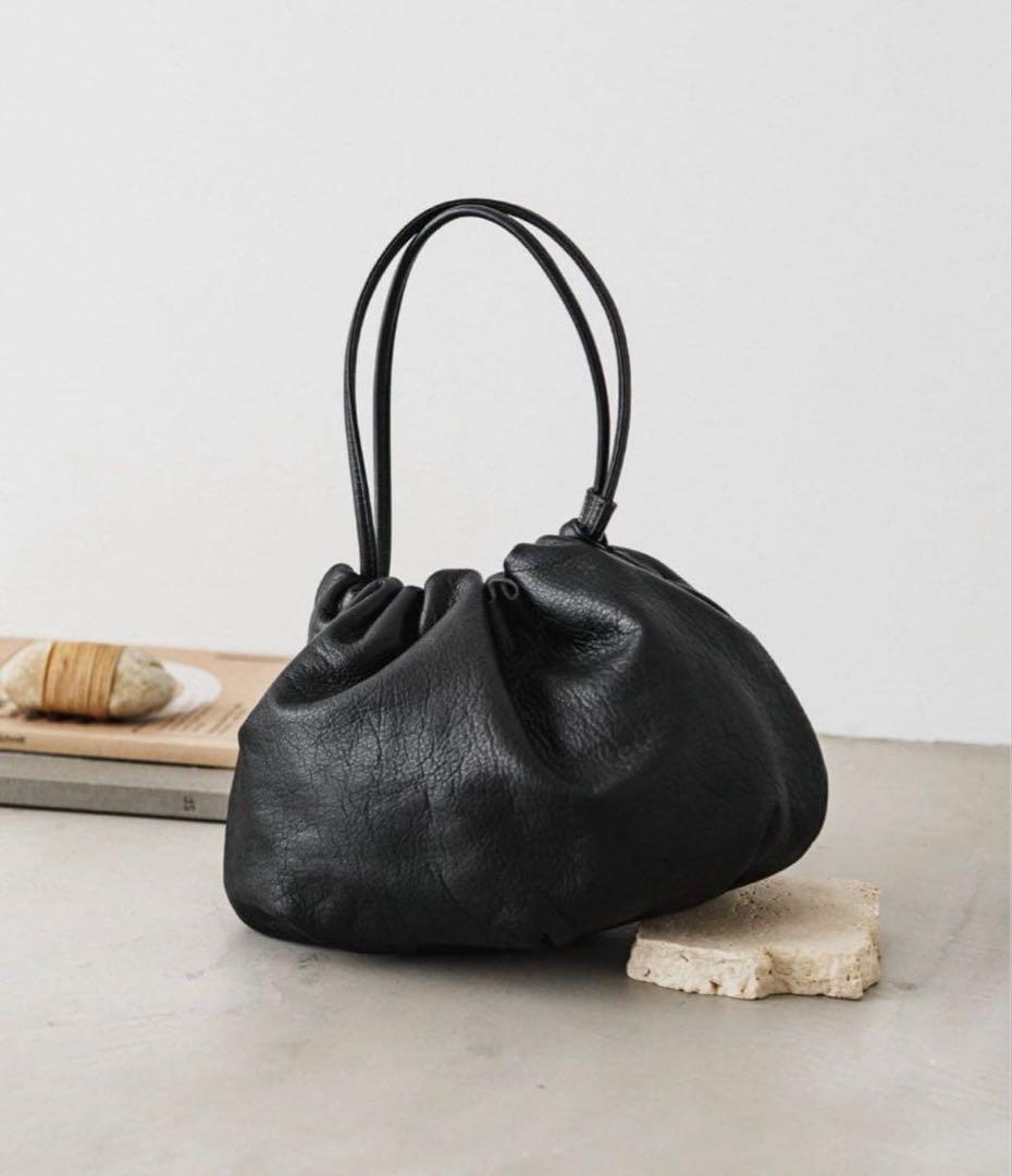 russet ラシット レザー巾着 4WAYショルダーバッグ