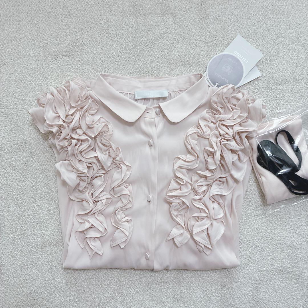 セルフォード　ブラウス　ピンク