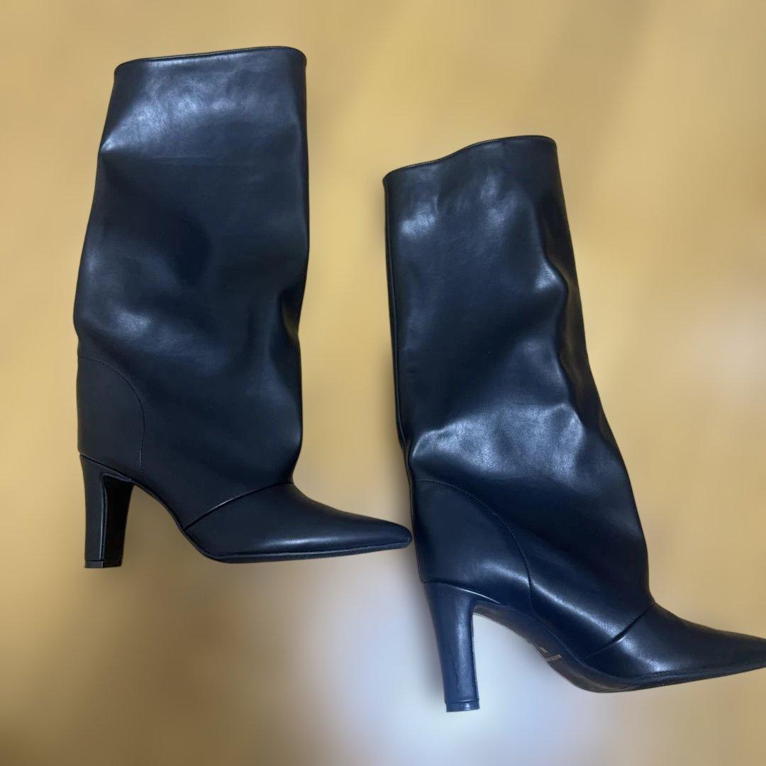 mamian ロングブーツ　Ｍサイズ　ブラック