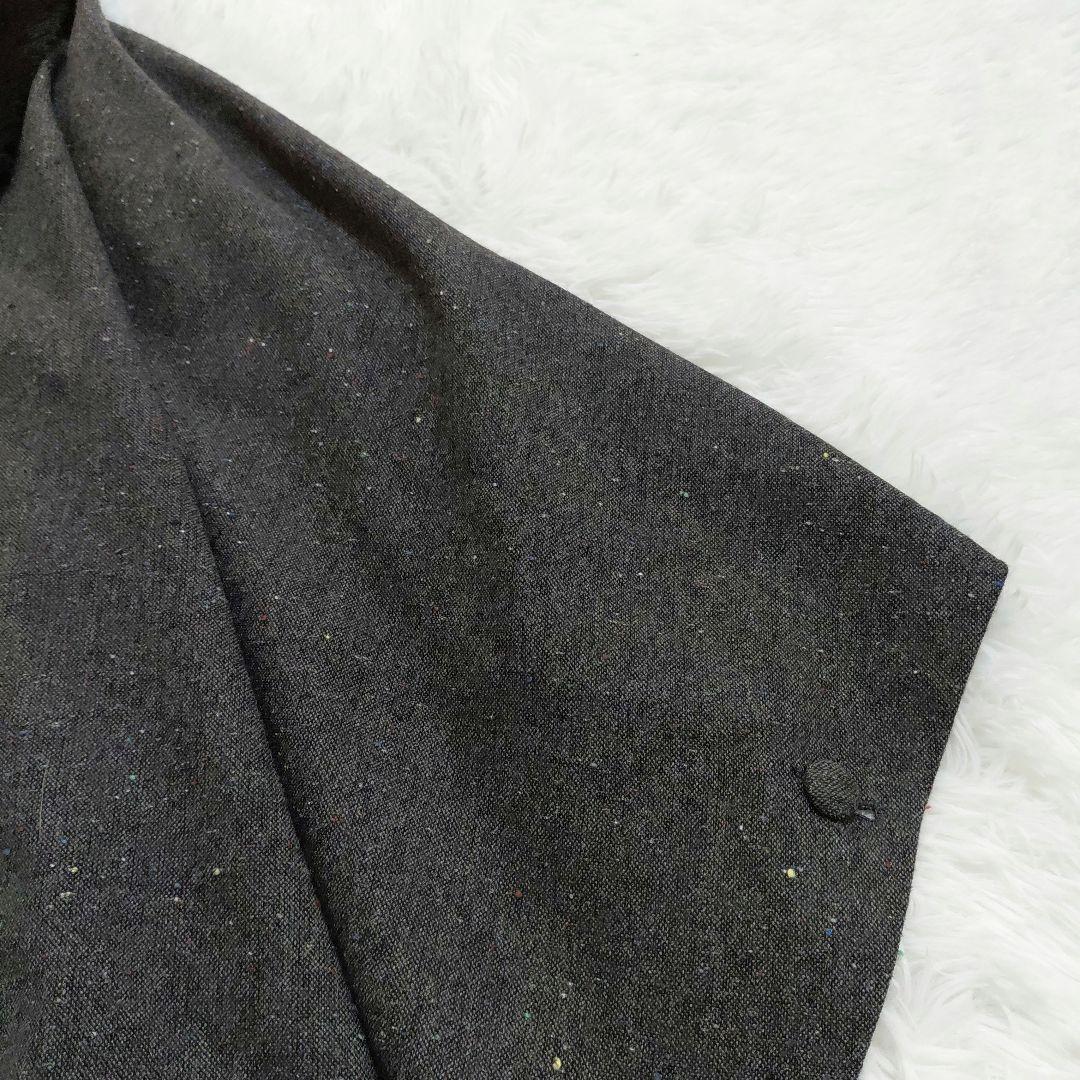 未使用級✨hiromichi nakano ポンチョ　着物コート　ケープ　ファー