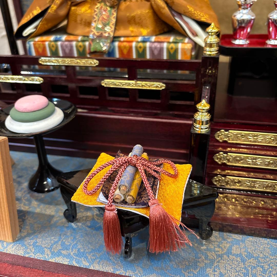 ガラスケース入り　雛人形