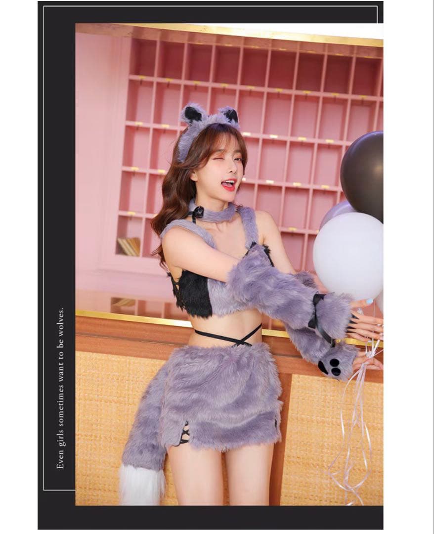 マリームーン　オオカミ　コスプレ　ウルフ