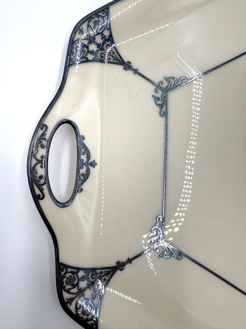 レノックス　特別限定作品スターリングシルバー銀彩100周年記念コレクショントレイ