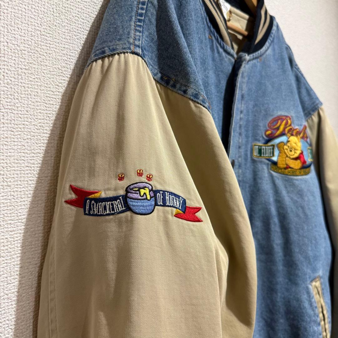 ウィニー・ザ・プー デニムスタジャン プーさんジャケット