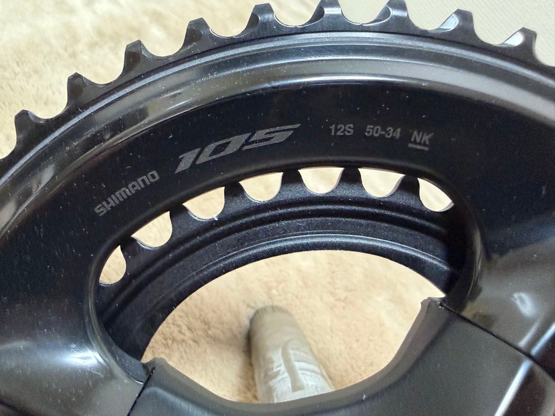 【未使用】4iiii パワーメーター付きシマノ105 12s 165mmクランク