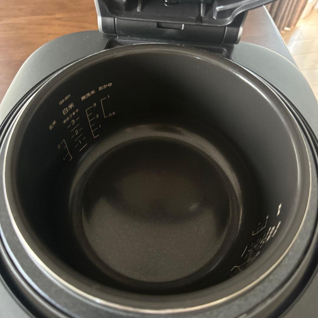 【美品】BALMUDA K08A-BK バルミューダ 炊飯器