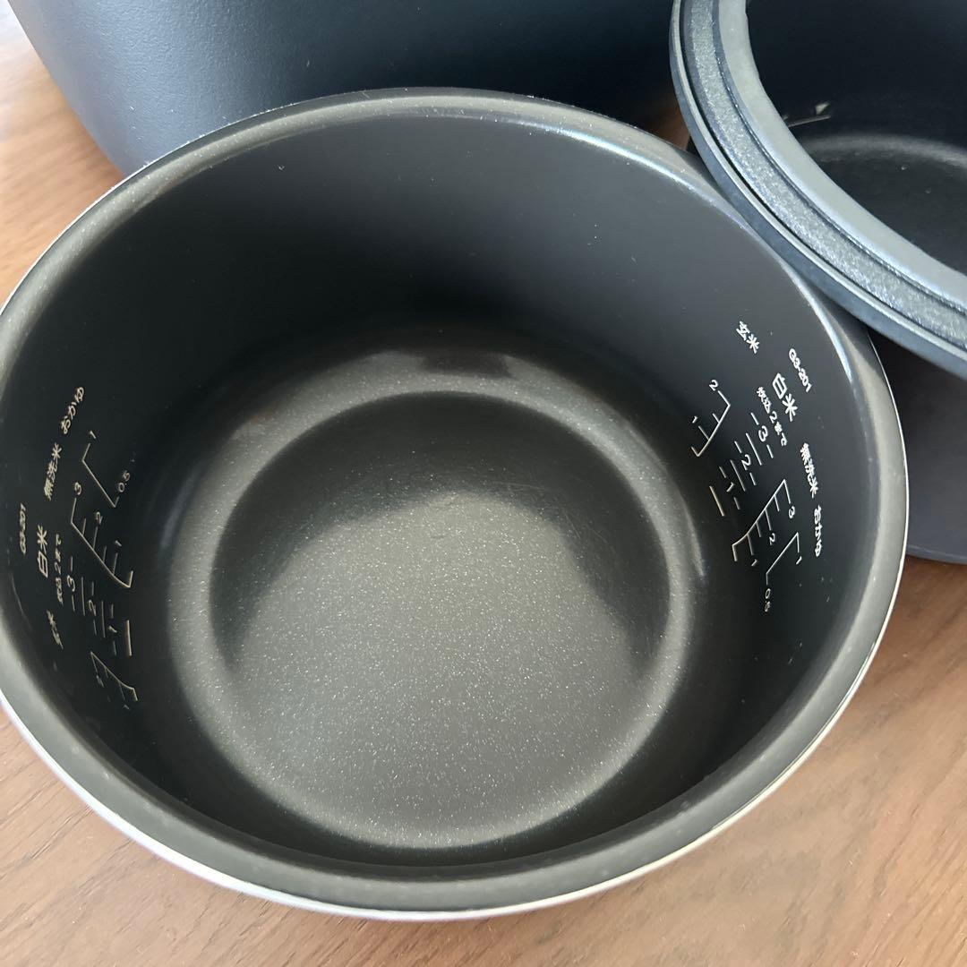 【美品】BALMUDA K08A-BK バルミューダ 炊飯器