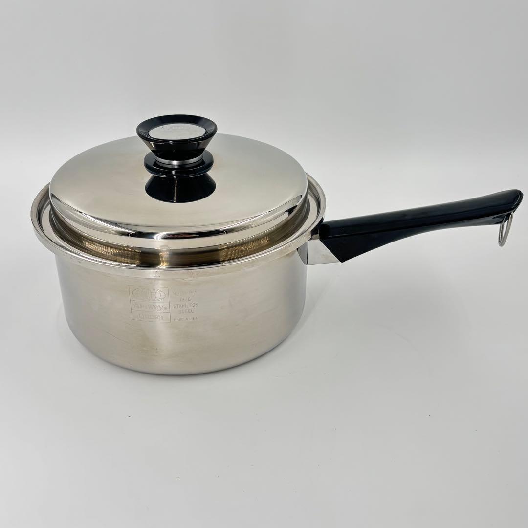 あんずアムウェイ　大ソースパン　片手鍋　IH対応　未使用