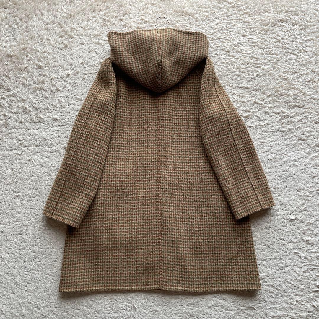 【希少】バーバリー ダブルフェイス ウールコート リバーシブル ベージュ M