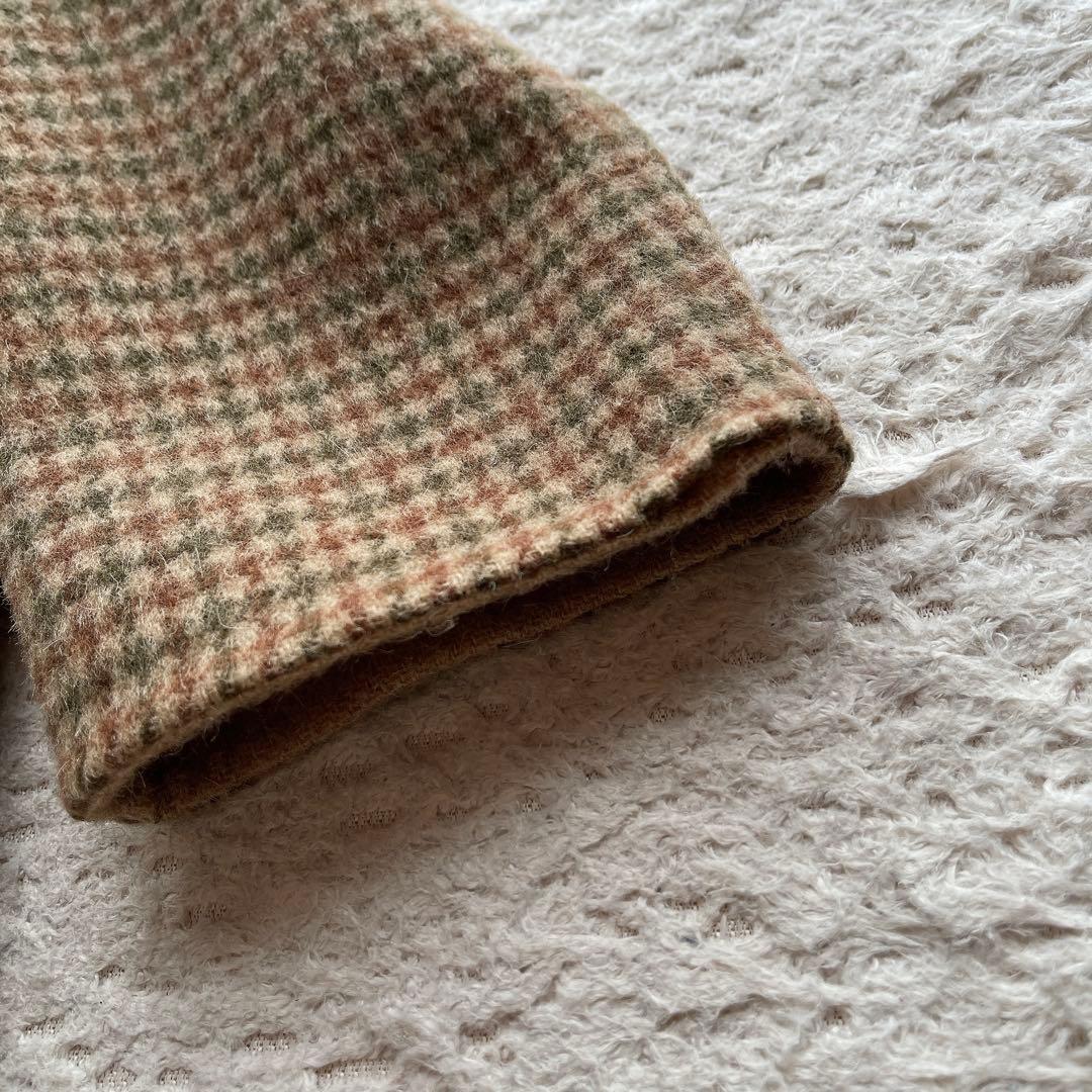 【希少】バーバリー ダブルフェイス ウールコート リバーシブル ベージュ M