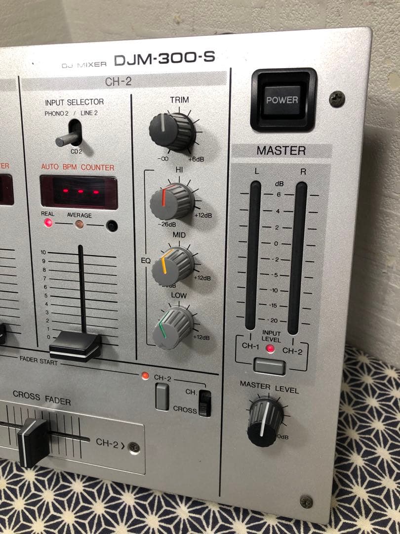 pioneer dj パイオニア　DJM-300 銀 フェーダーメンテナンス