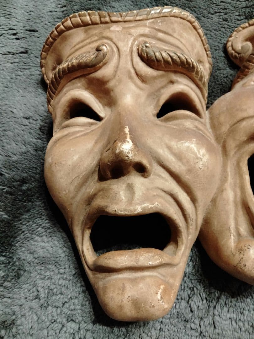 激レア 50s ツーフェイス　壁掛け　two face ビンテージ　ロカビリー