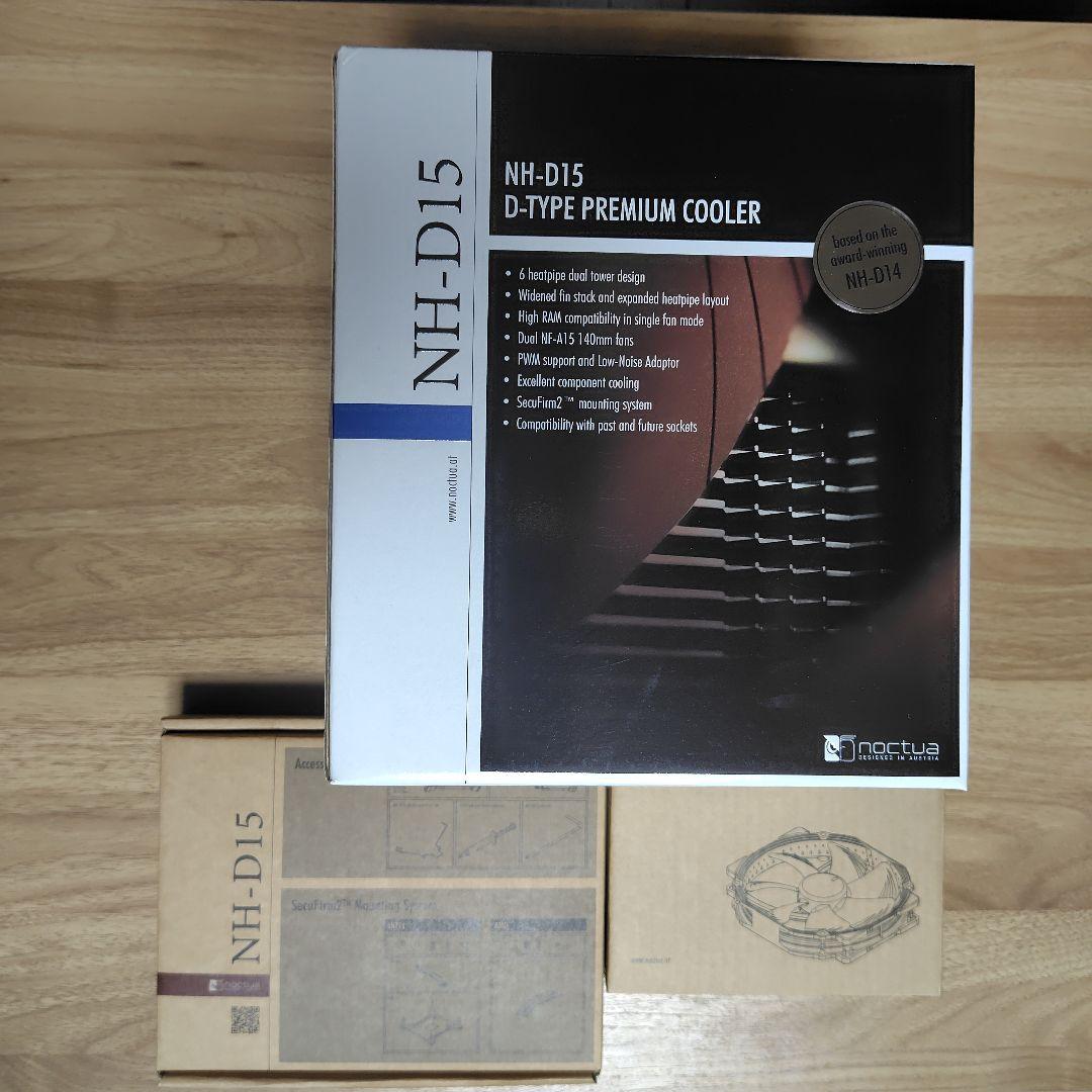 Noctua NH-D15 Dタイププレミアムクーラー AM4対応